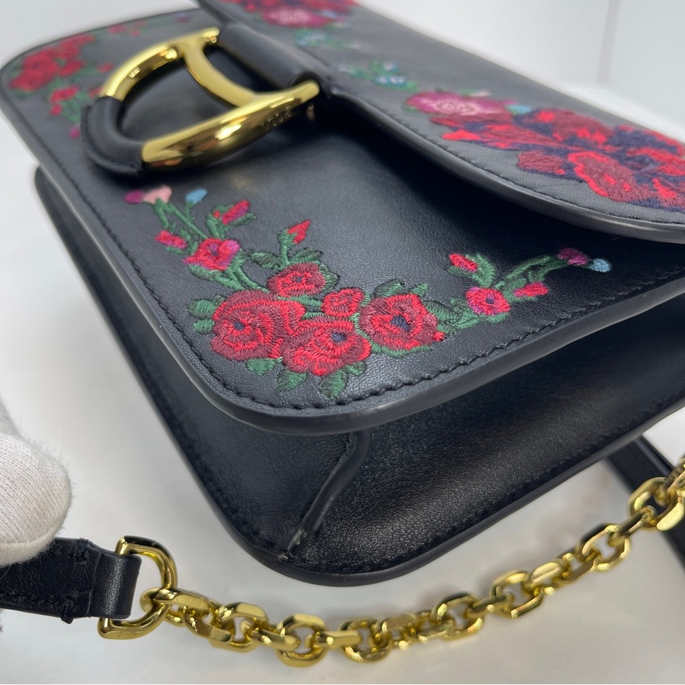 Polo by Ralph Lauren Maddie Floral Embroidered Crossbody - Picture 9 of 16